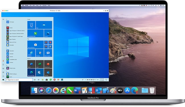 windows inteface for mac